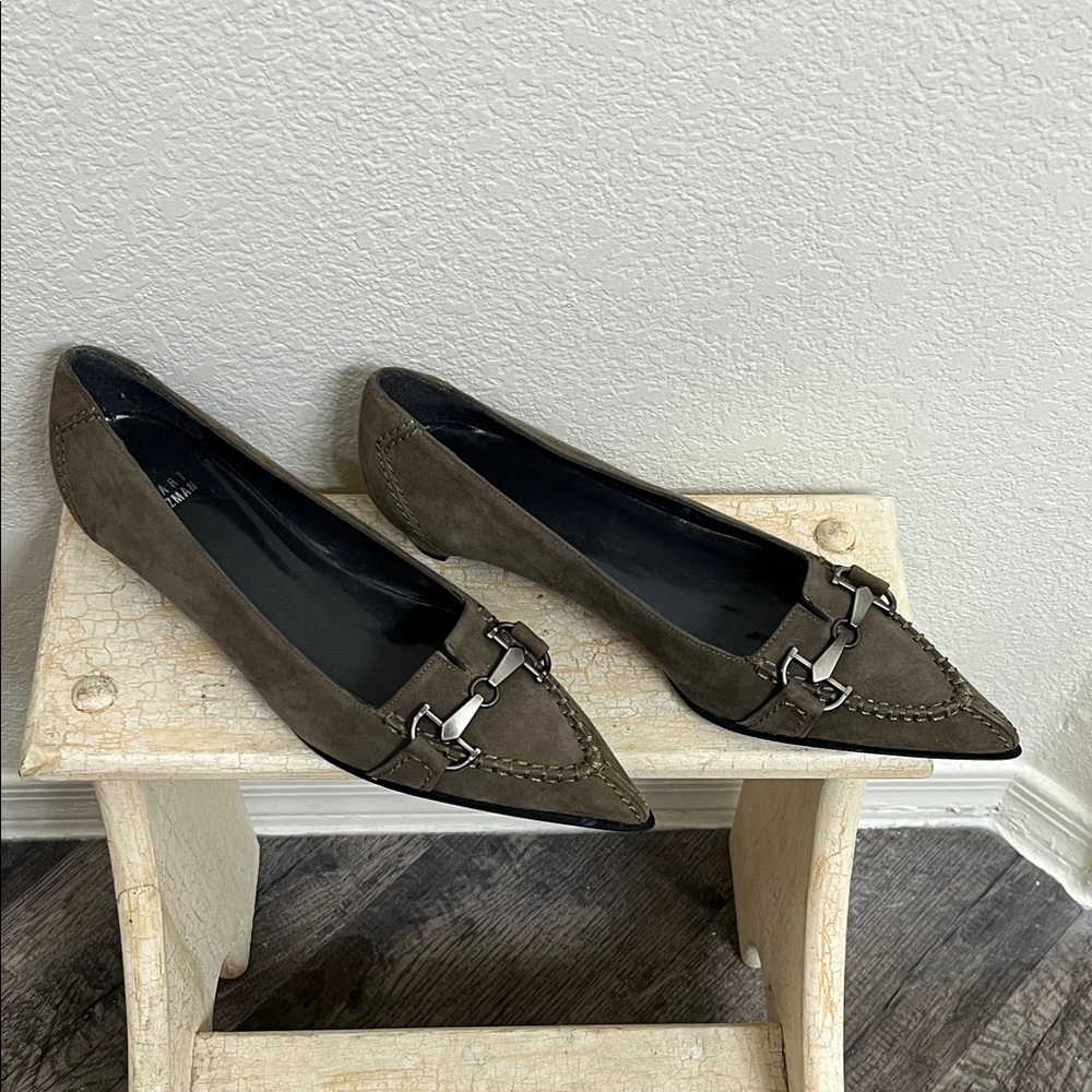 Stuart Weitzman Elegant Brown Women's Shoes